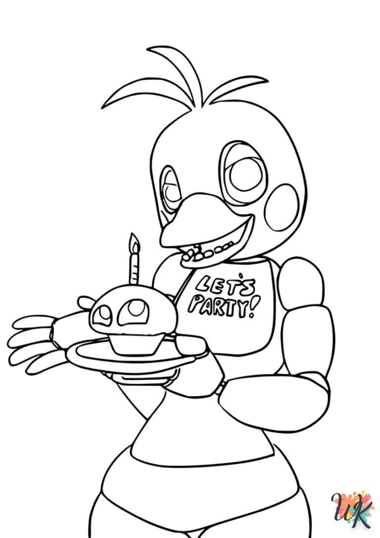 Coloriage Five Nights at Freddys 37