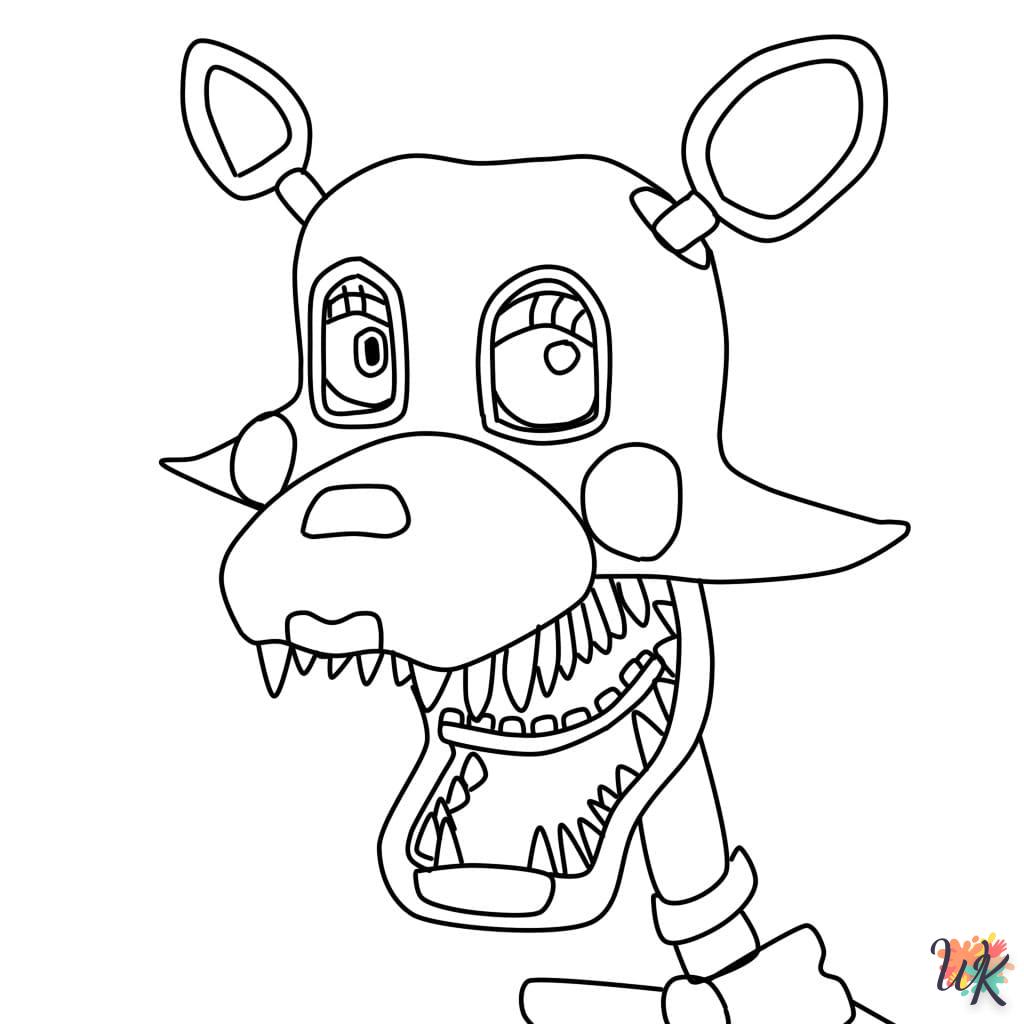 Coloriage Five Nights at Freddys 39