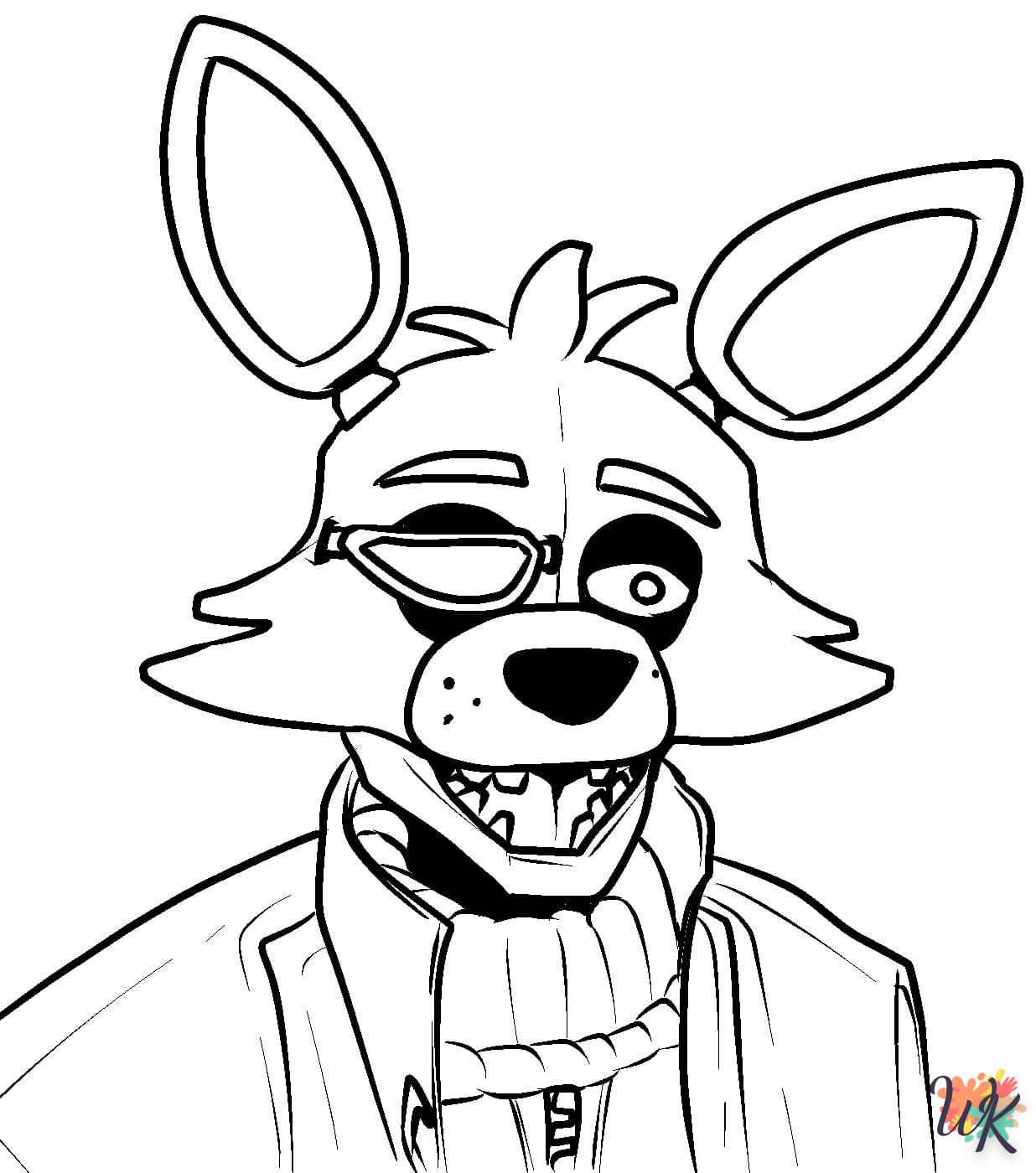 Coloriage Five Nights at Freddys 44