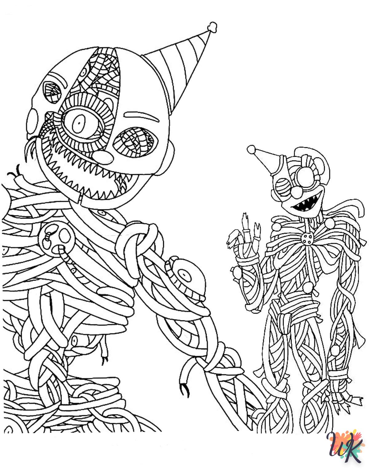 Coloriage Five Nights at Freddys 46