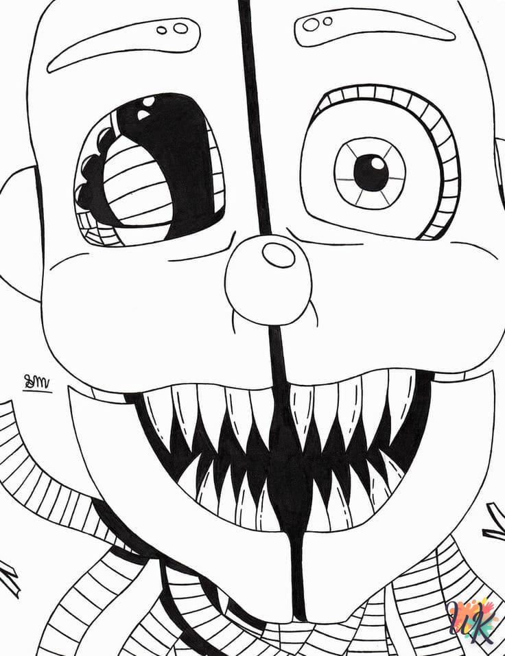 Coloriage Five Nights at Freddys 5
