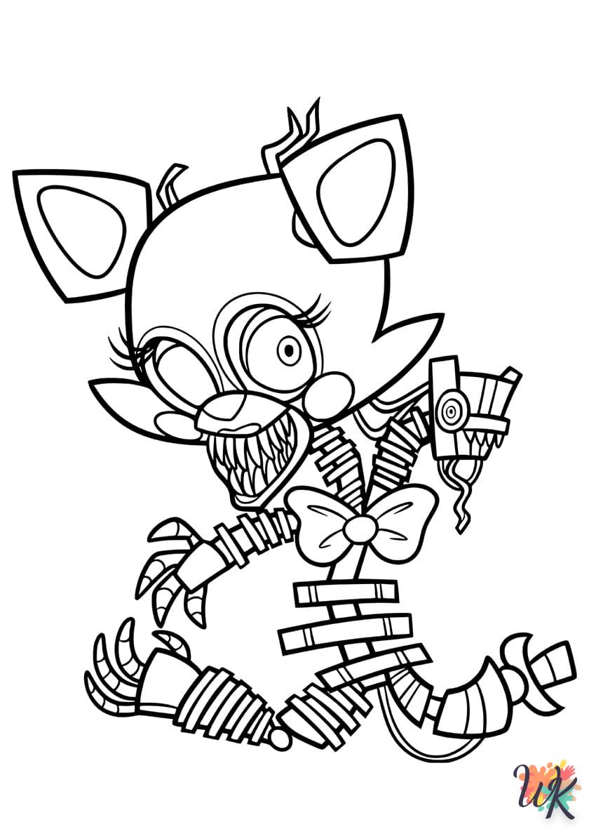 Coloriage Five Nights at Freddys 52