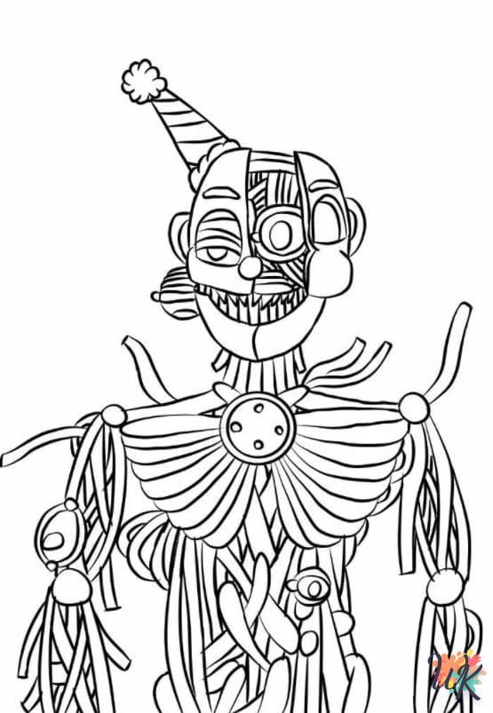 Coloriage Five Nights at Freddys 57