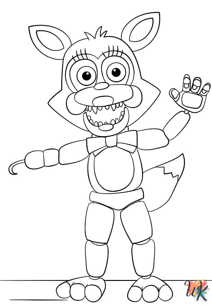 Coloriage Five Nights at Freddys 62