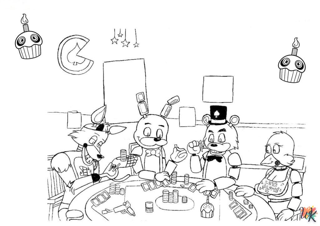 Coloriage Five Nights at Freddys 64