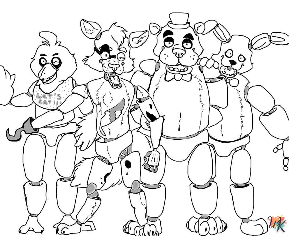 Coloriage Five Nights at Freddys 66