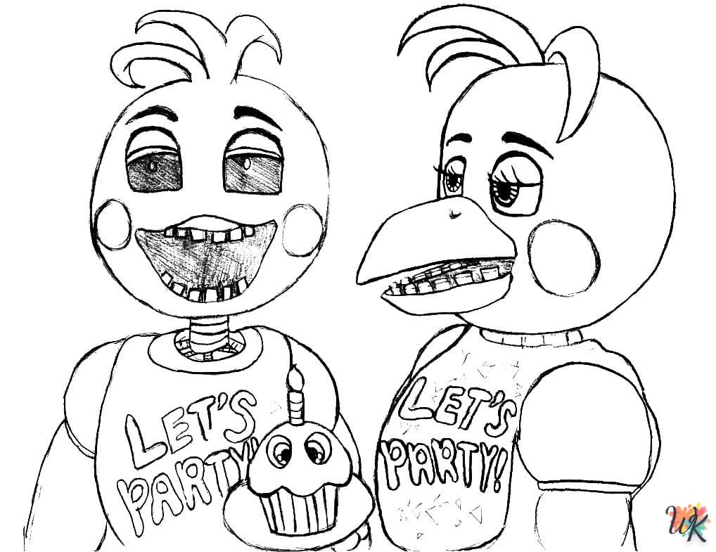 Coloriage Five Nights at Freddys 68