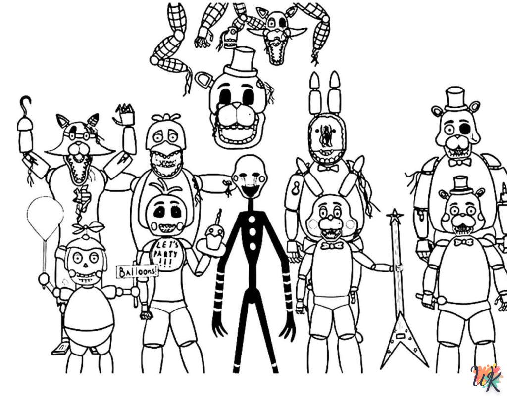Coloriage Five Nights at Freddys 69