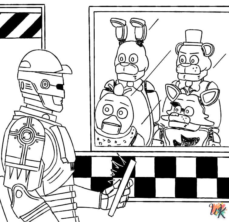 Coloriage Five Nights at Freddys 70