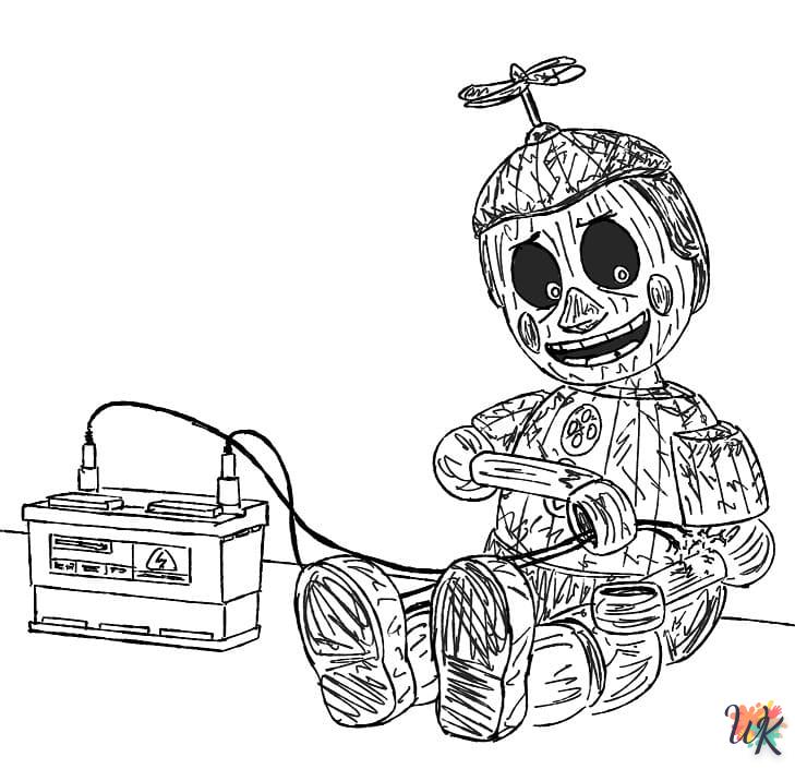 Coloriage Five Nights at Freddys 71