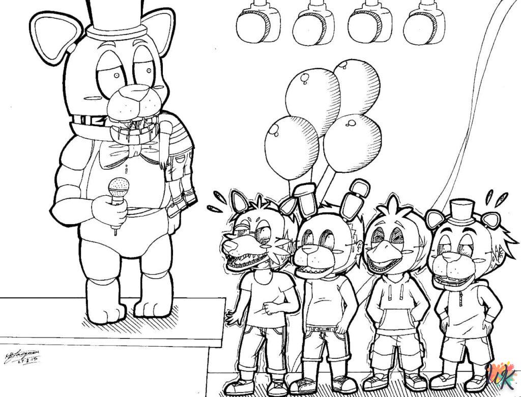 Coloriage Five Nights at Freddys 72