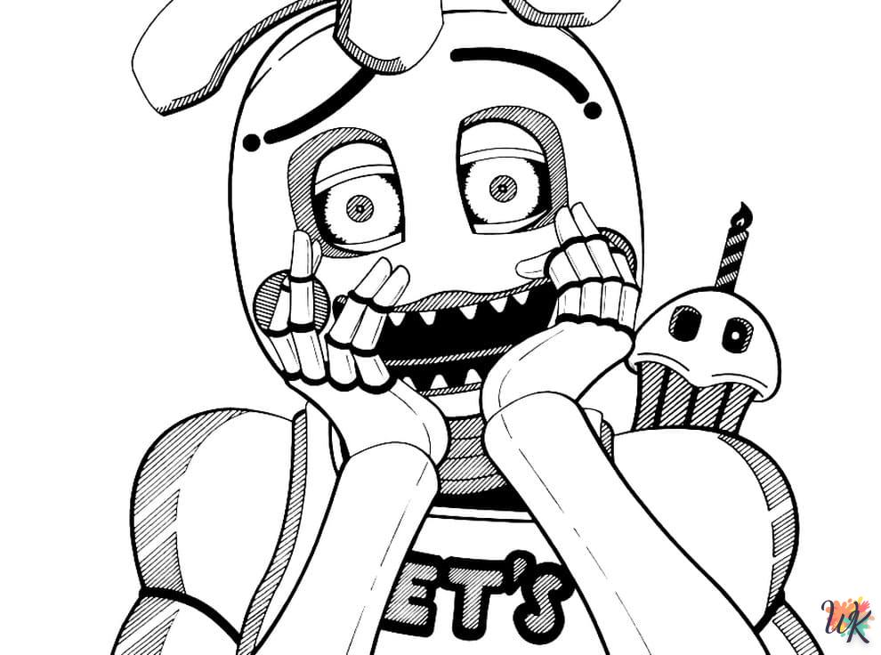 Coloriage Five Nights at Freddys 75