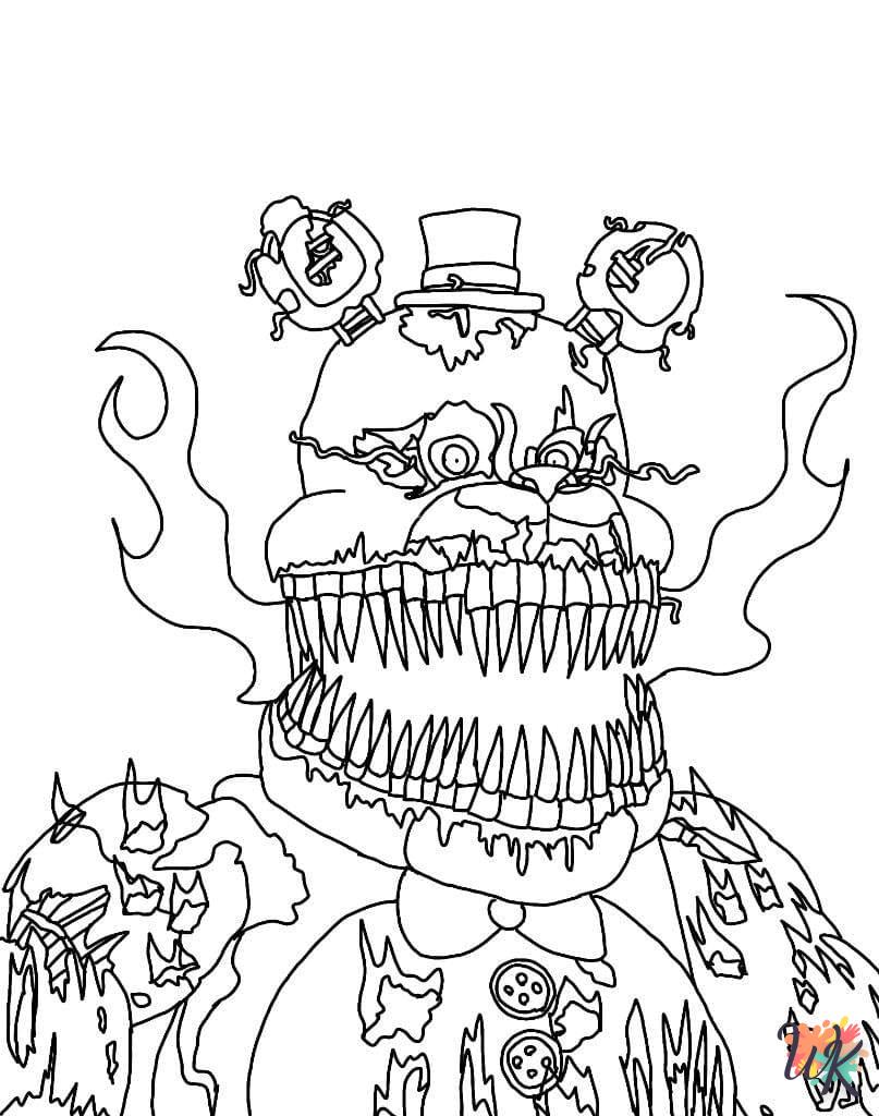 Coloriage Five Nights at Freddys 77