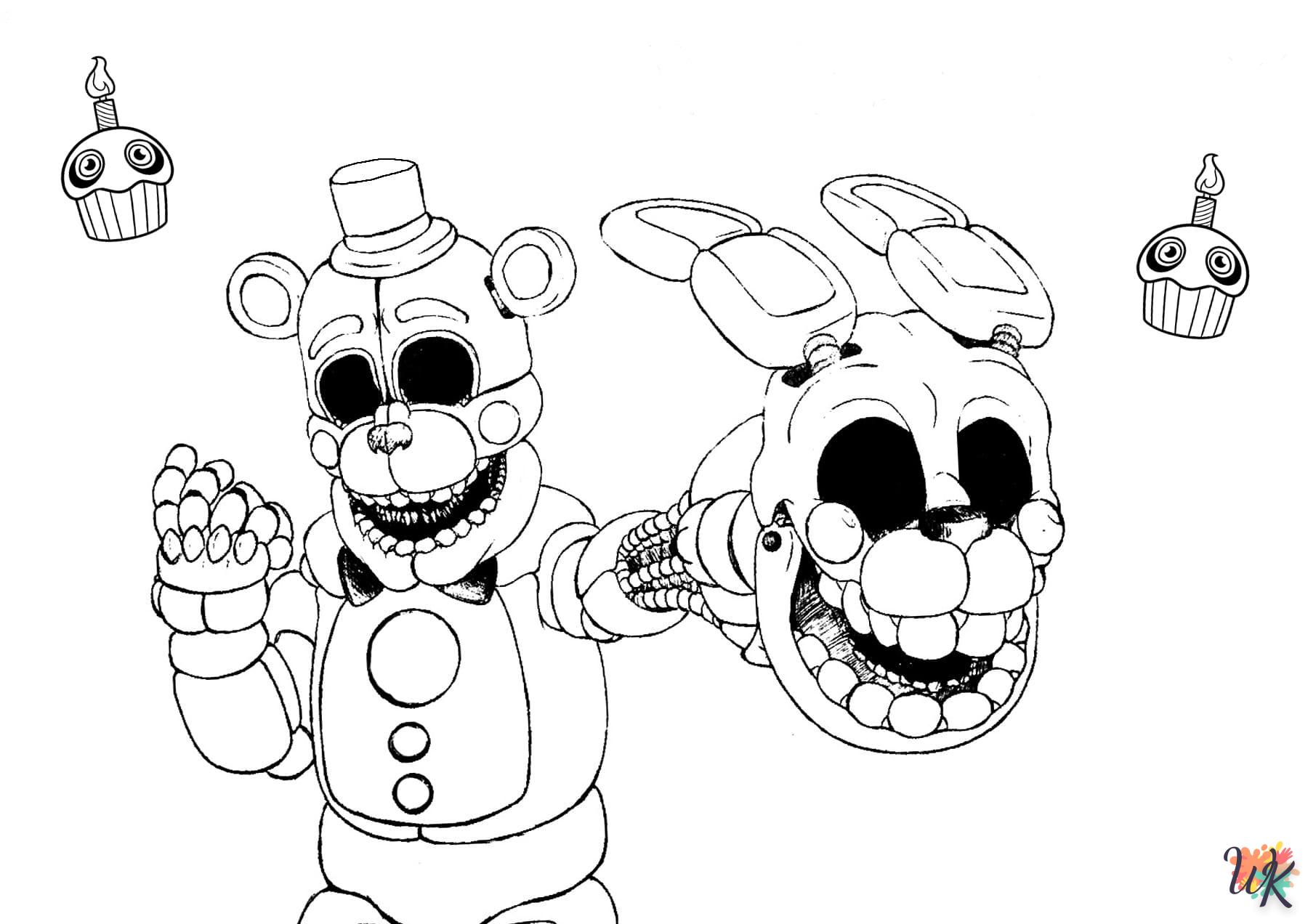 Coloriage Five Nights at Freddys 78
