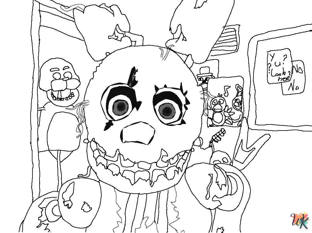 Coloriage Five Nights at Freddys 8