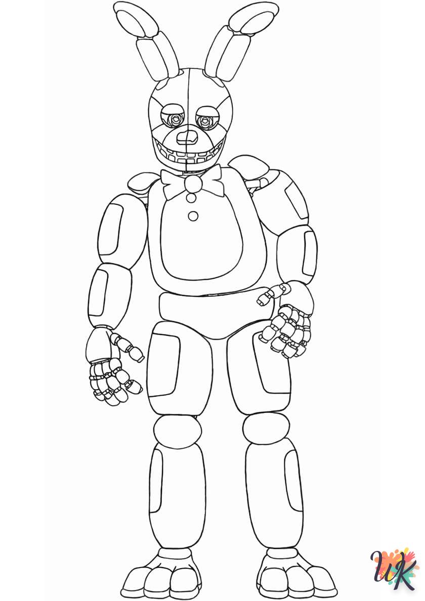 Coloriage Five Nights at Freddys 80