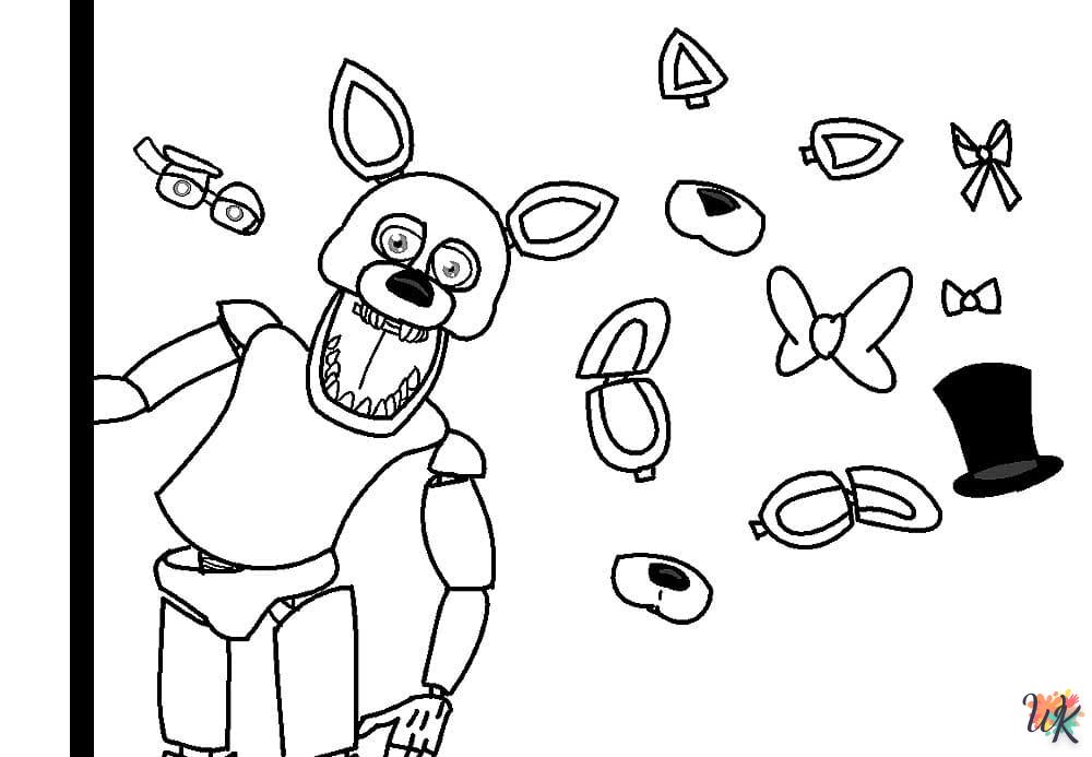 Coloriage Five Nights at Freddys 83