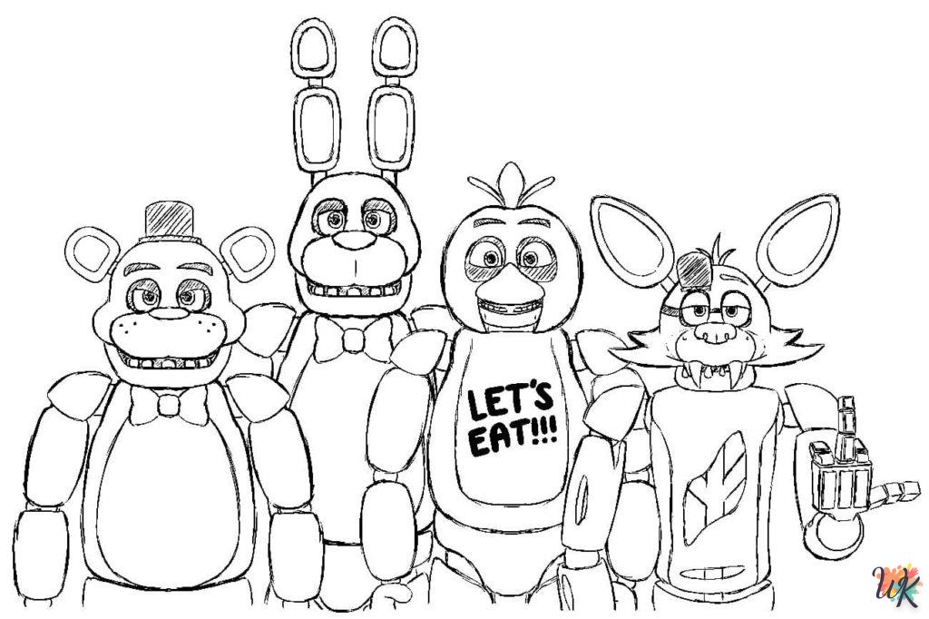 Coloriage Five Nights at Freddys 84