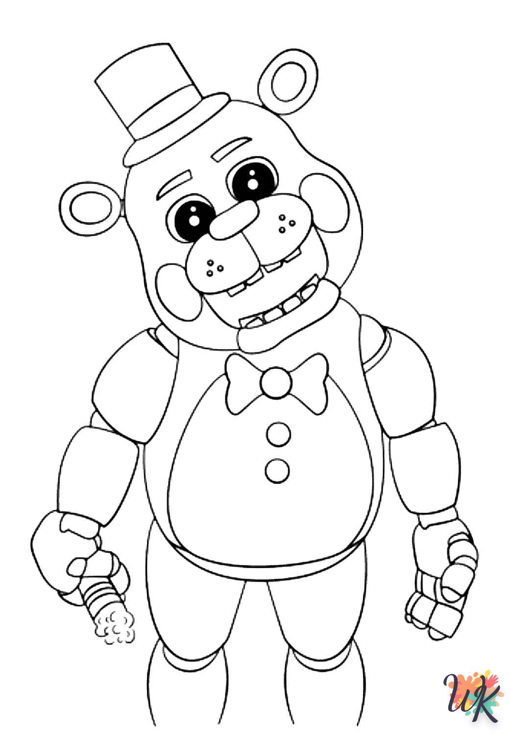 Coloriage Five Nights at Freddys 91
