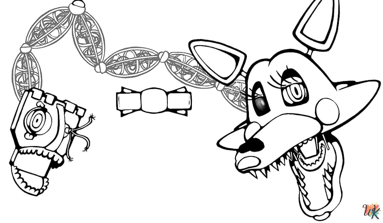 Coloriage Five Nights at Freddys 92