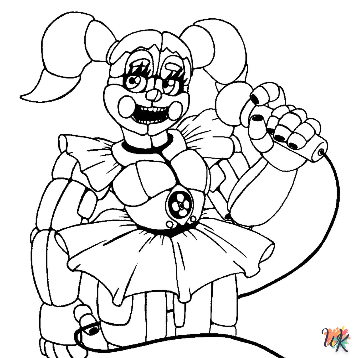 Coloriage Five Nights at Freddys 94