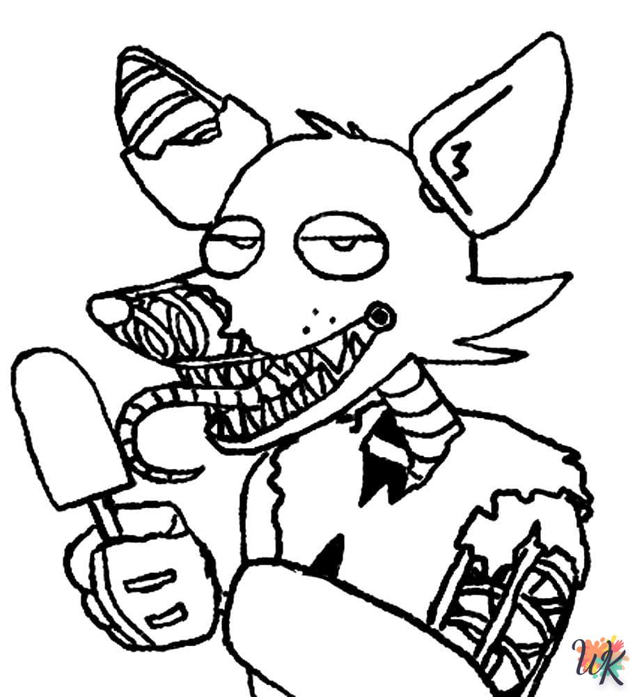 Coloriage Five Nights at Freddys 95