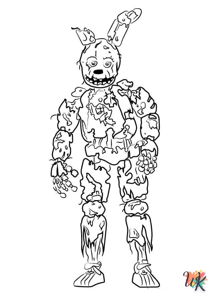 Coloriage Five Nights at Freddys 98