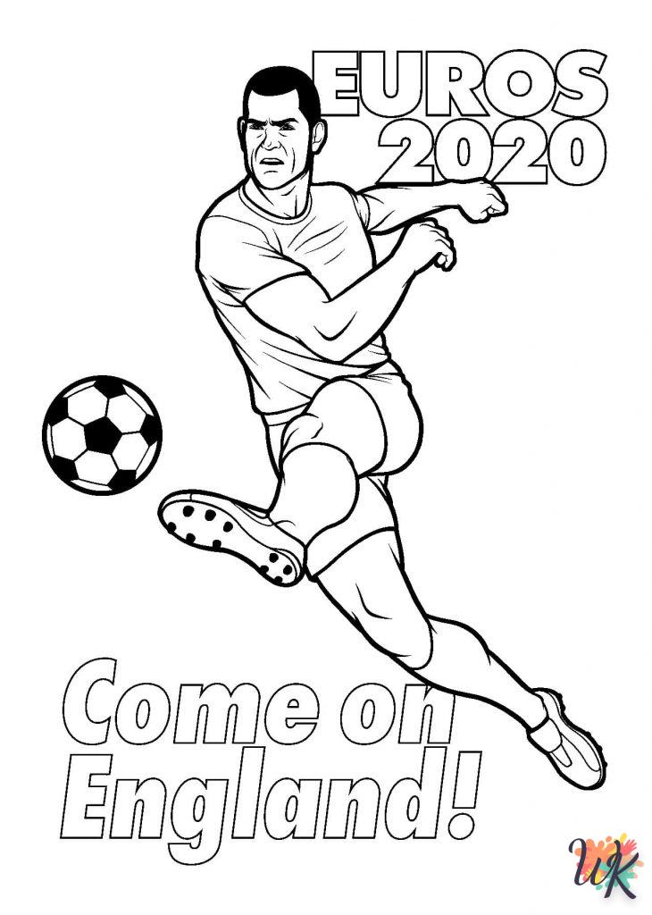 image pour coloriage Football  enfant