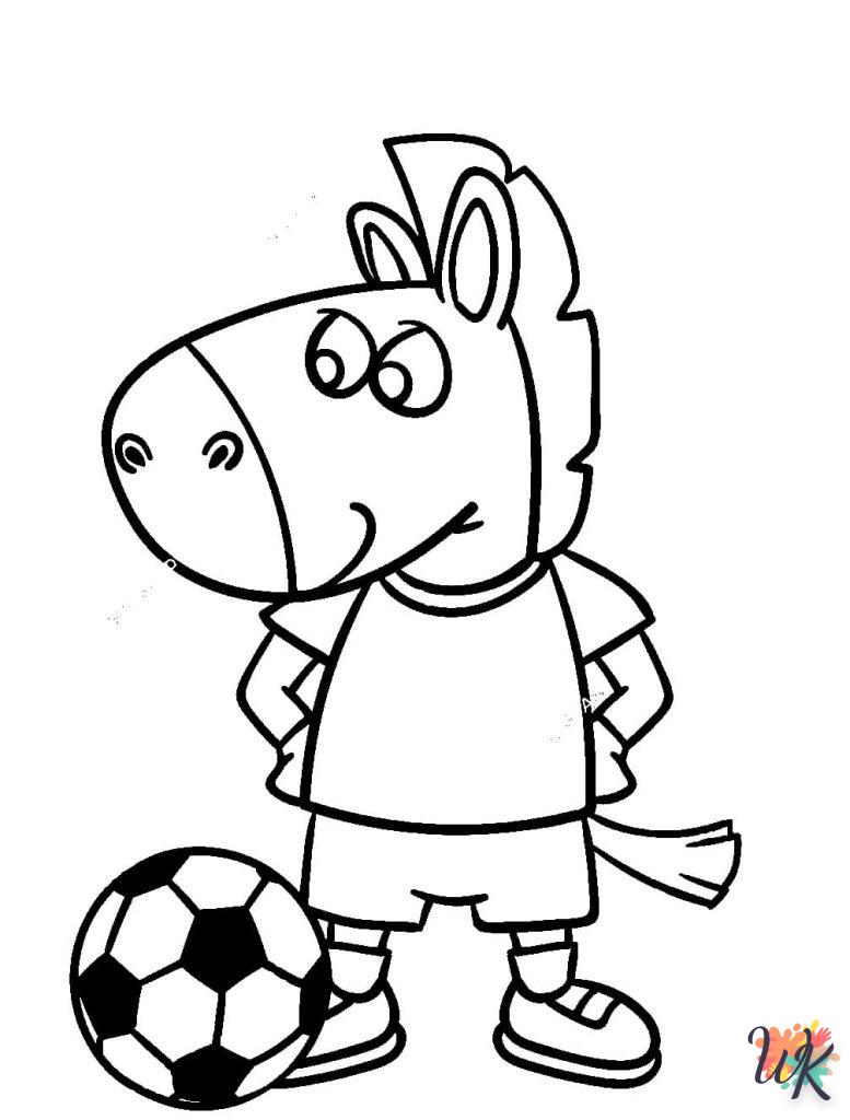 coloriage Football  pour enfant a imprimer gratuit 1