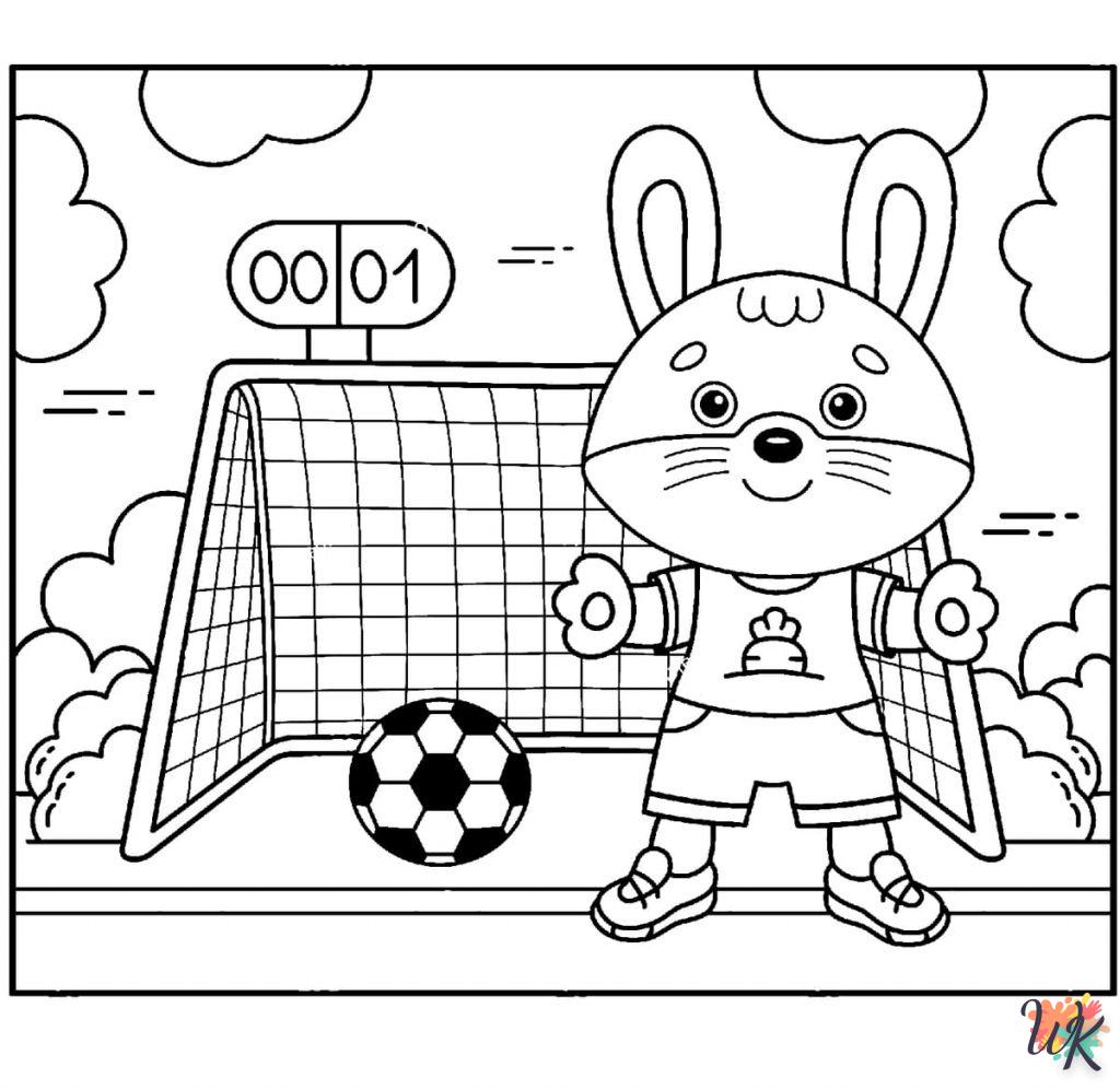 coloriage Football  en ligne gratuit pour 12 ans 2