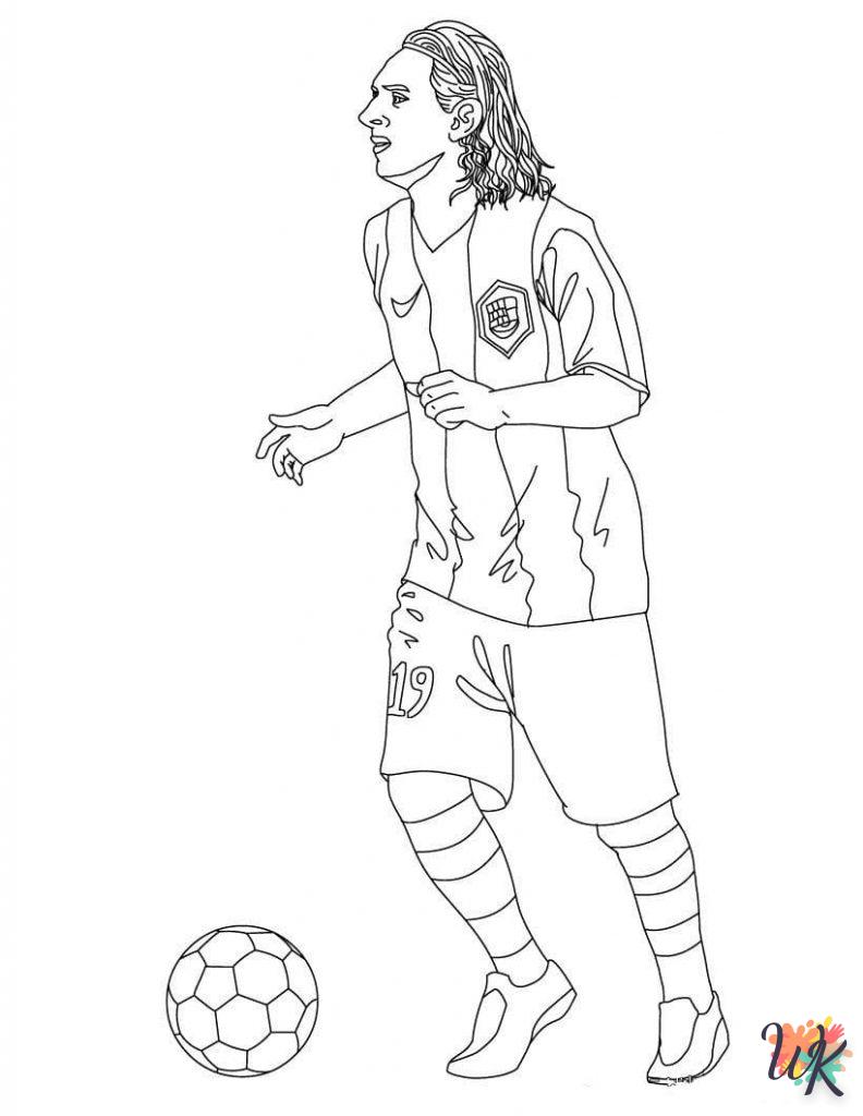 coloriage Football  en ligne gratuit pour 12 ans 1