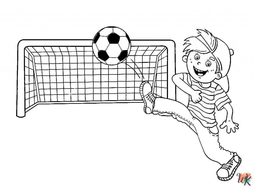 à imprimer coloriage Football