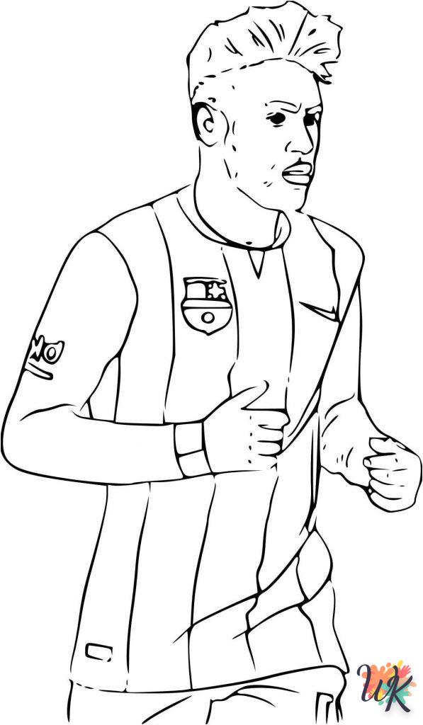 coloriage Football  gratuit