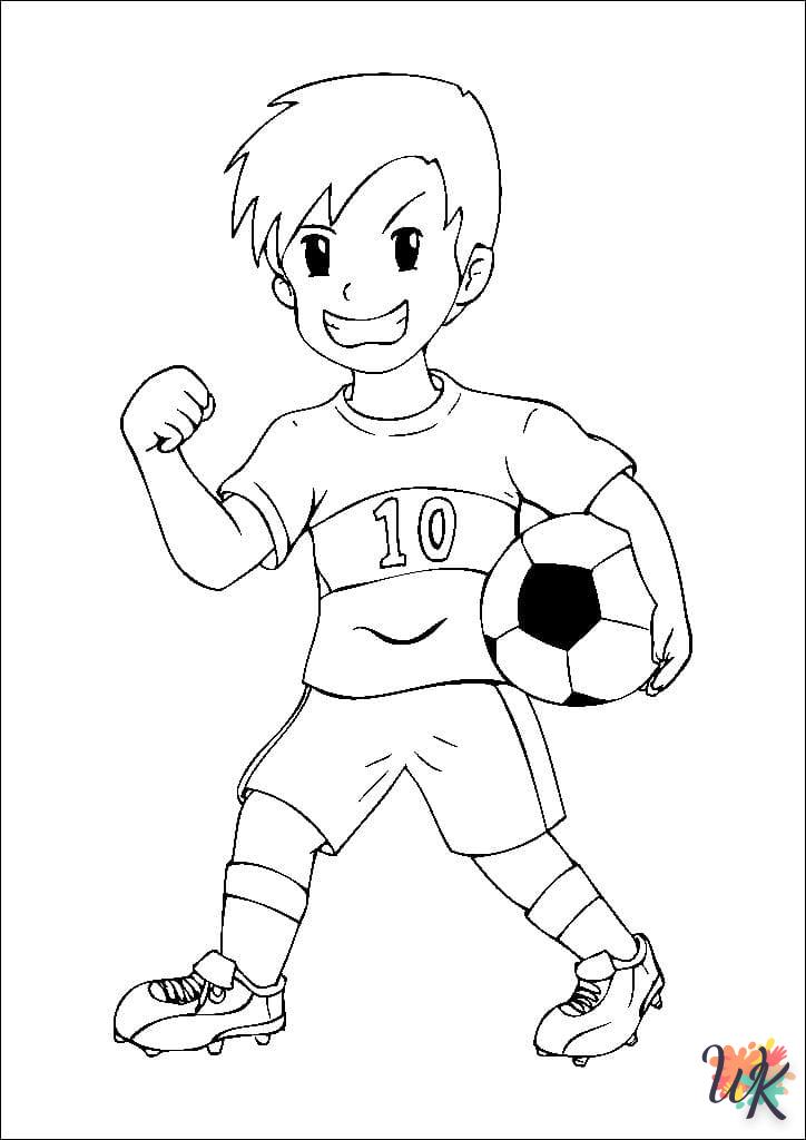 coloriage Football  pour enfant de 2 ans 1