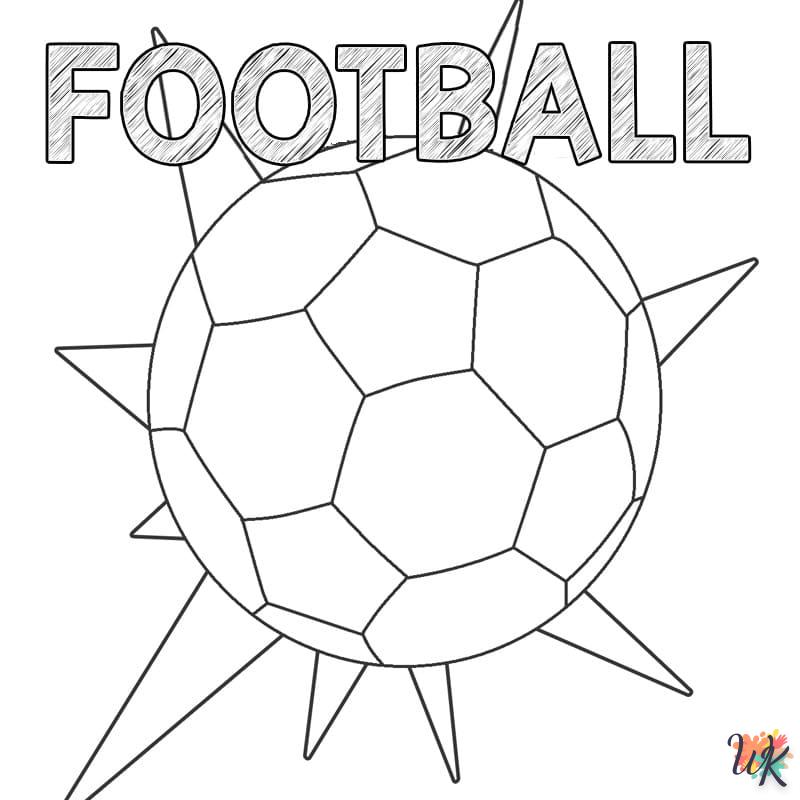 coloriage Football  a dessiner en ligne