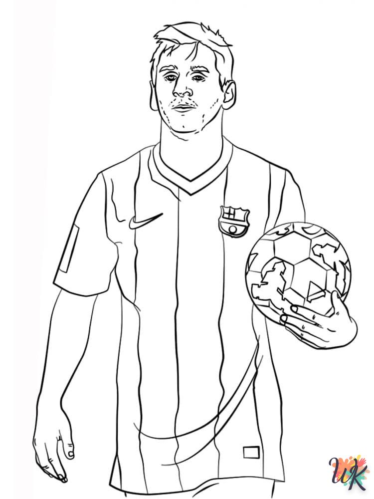 coloriage Football  bebe à imprimer