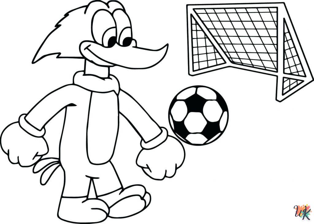 coloriage Football  en ligne gratuit pour 12 ans