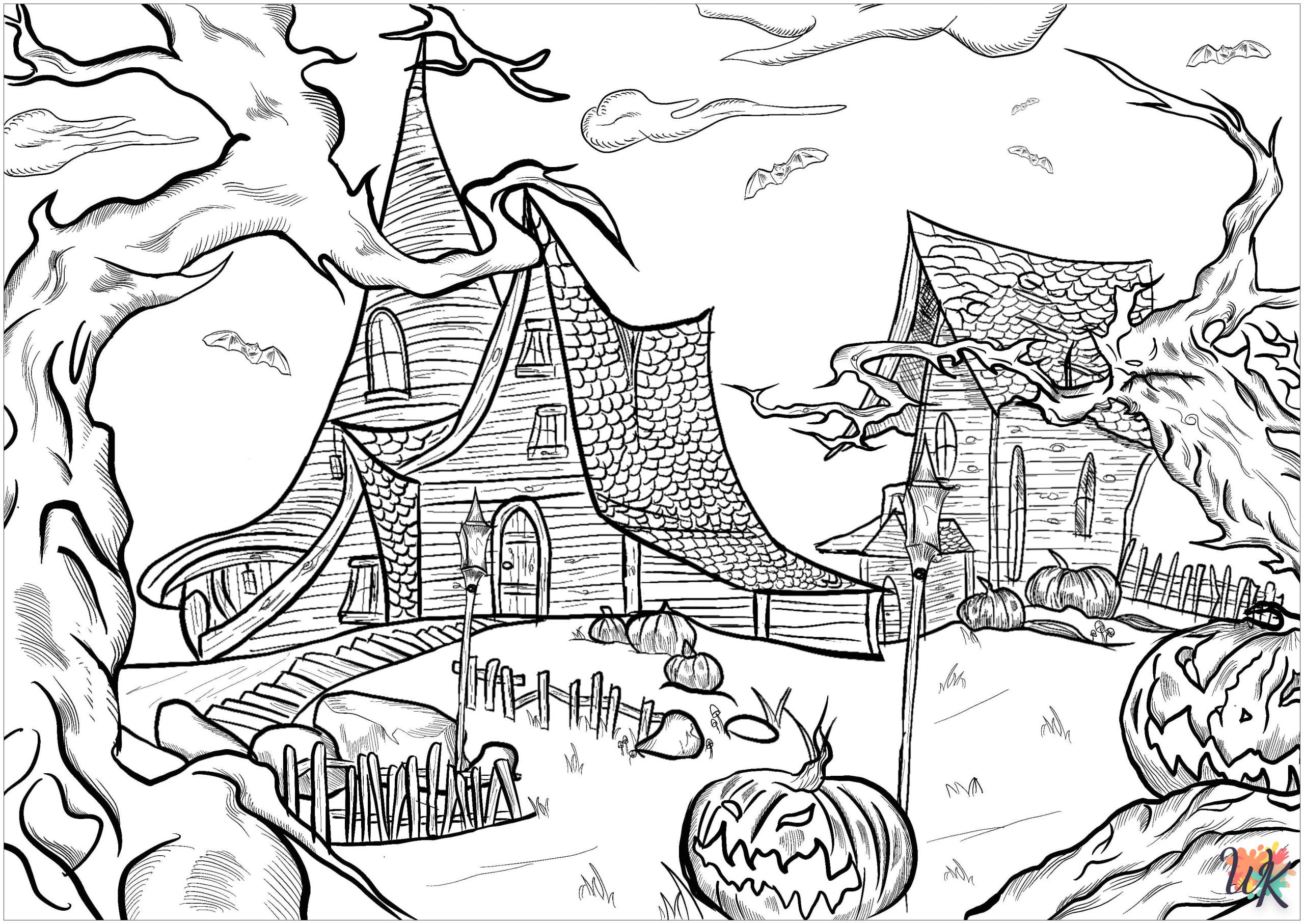 Coloriage Halloween 49 scaled