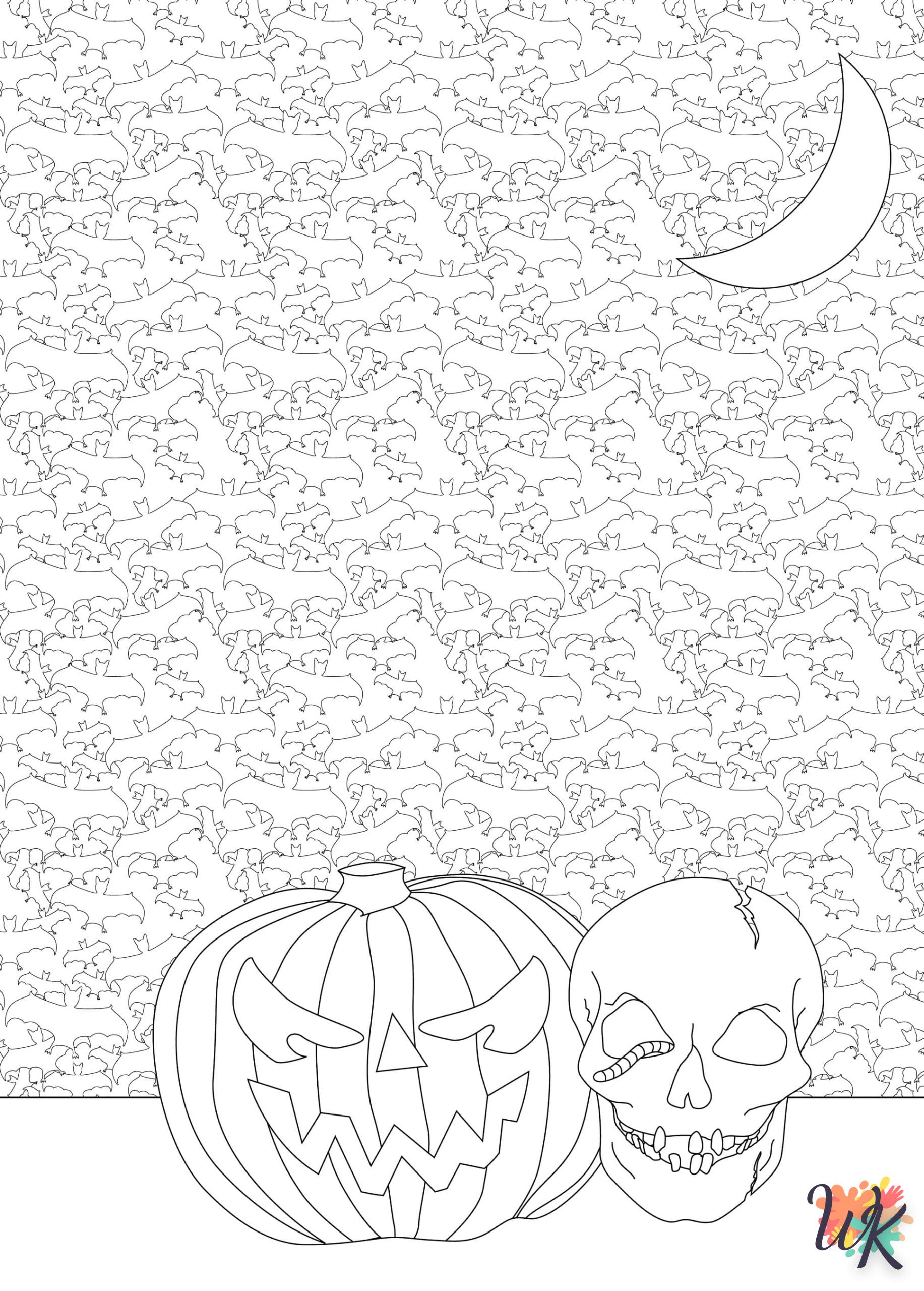 Coloriage Halloween 50 scaled