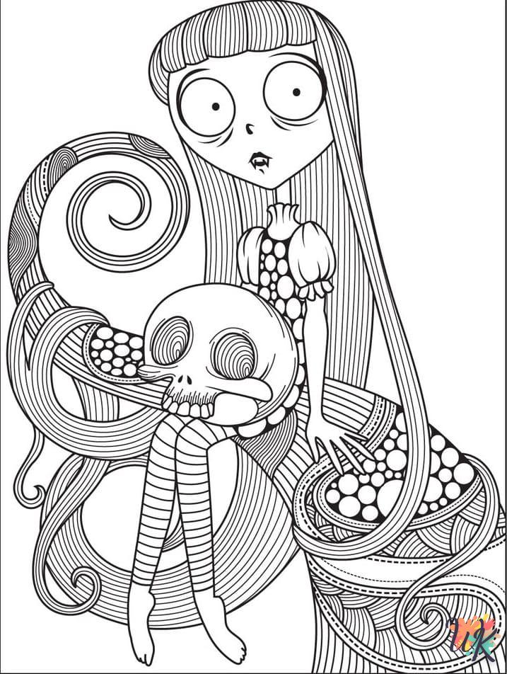 coloriage Halloween  à imprimer gratuitement pdf 3