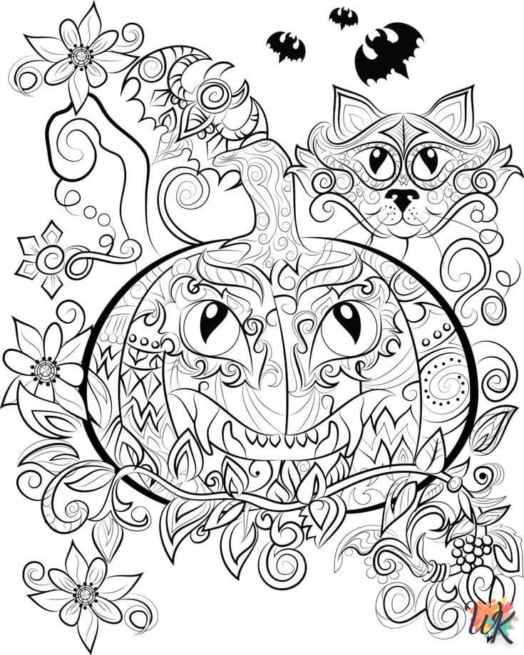 coloriage Halloween  en ligne pour bebe de 2 ans 4