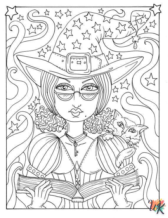 coloriage Halloween  à imprimer pour enfant de 8 ans 5