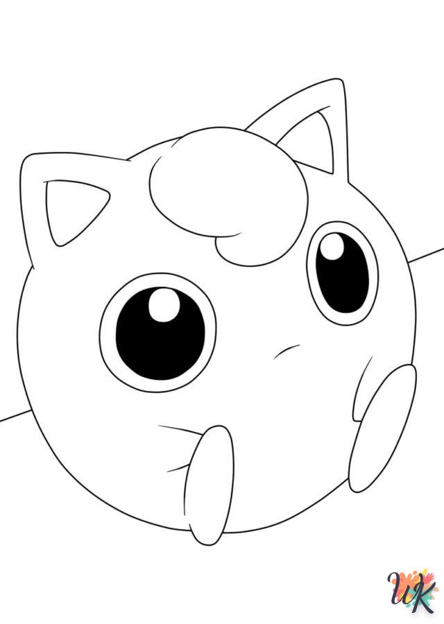 image de coloriage Pokemon  pour enfant
