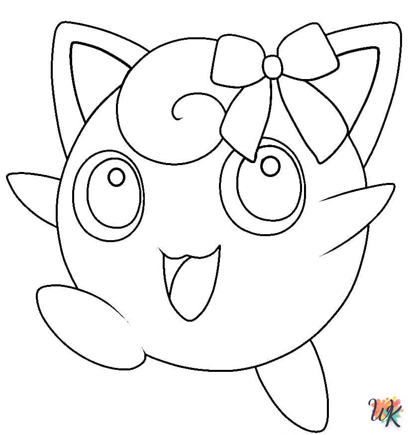 coloriage Pokemon  à imprimer pour enfant de 3 ans
