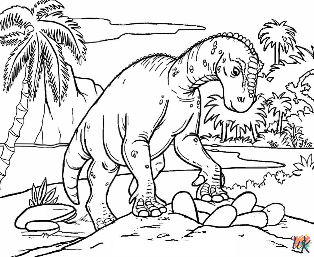 a imprimer coloriage Jurassic World  gratuit