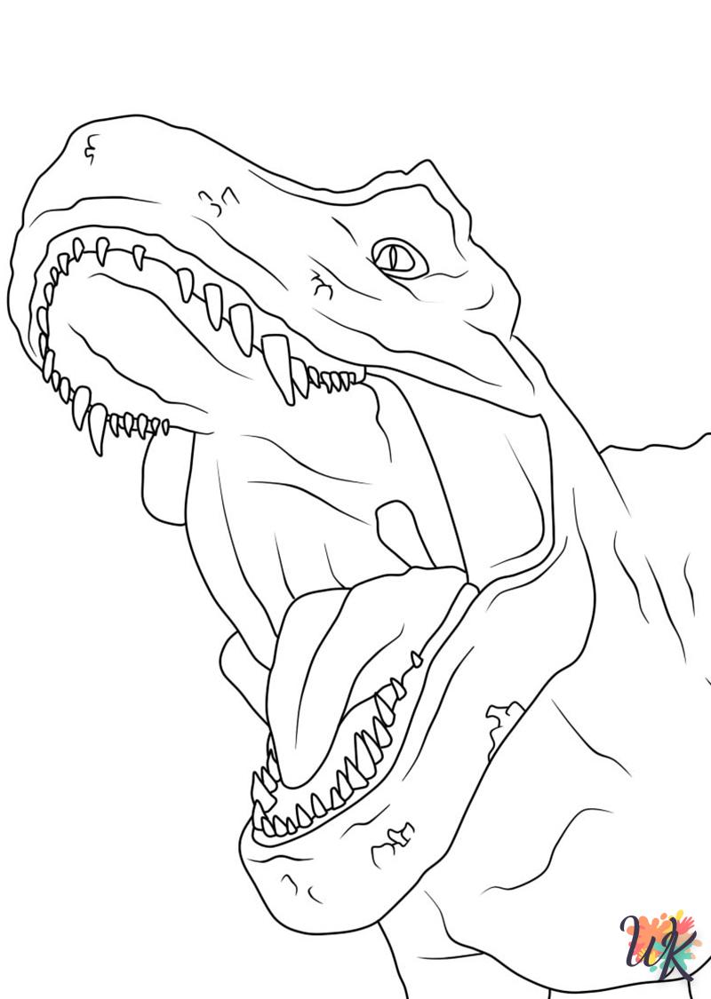 imprimer coloriage Jurassic World  pour enfant 1