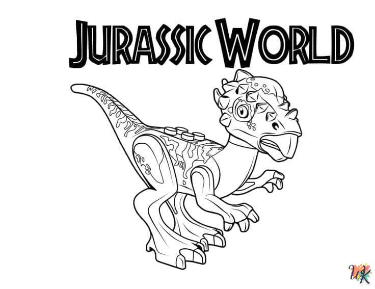 coloriage Jurassic World  en ligne gratuit pour 12 ans