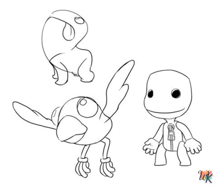 Coloriage LittleBigPlanet 13