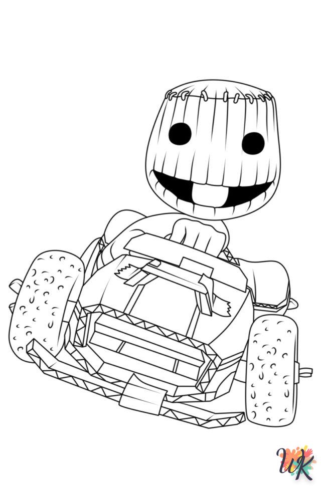 Coloriage LittleBigPlanet 15