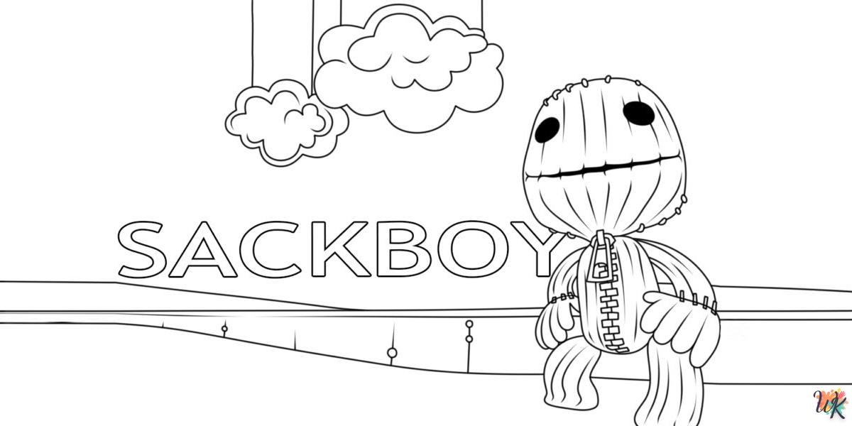 Coloriage LittleBigPlanet 2